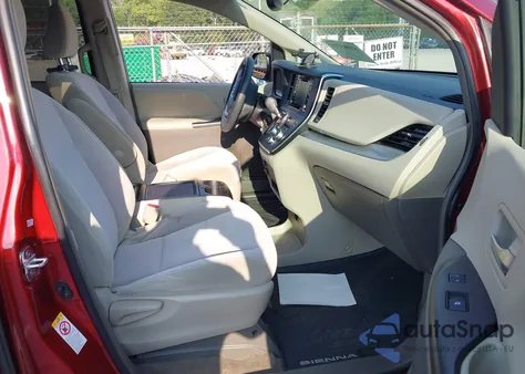 2018 Toyota Sienna Le 8 Passenger from USA, damaged, VIN 5TDKZ3DC8JS941358